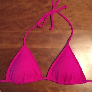 Victoria’s Secret Hot Pink String Bikini Top